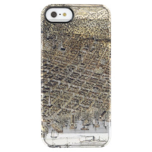 View Of San Francisco, 1878 Clear iPhone SE/5/5s Case