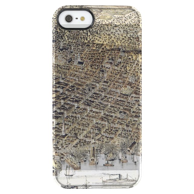 View Of San Francisco, 1878 Uncommon iPhone Case (Back)