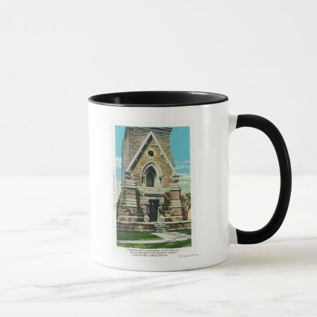 View of Saratoga Battle Monument Mug (Right)