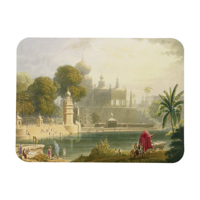 View of Sassoor in the Deccan, from Volume II of ' Magnet (Horizontal)