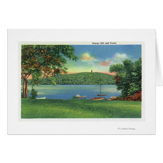 View of Scargo Hill and Tower Cards (Front Horizontal)