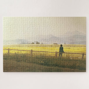 View of Schmiedebergerkamm – Friedrich Jigsaw Puzzle