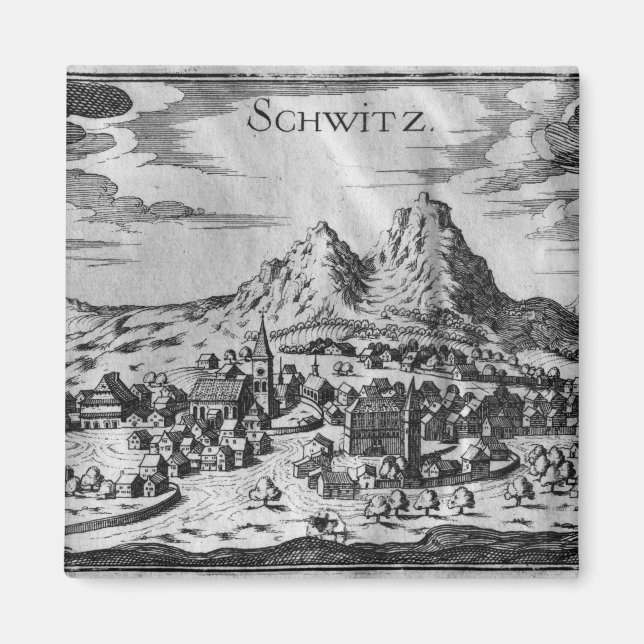 View of Schwyz Magnet (Front)