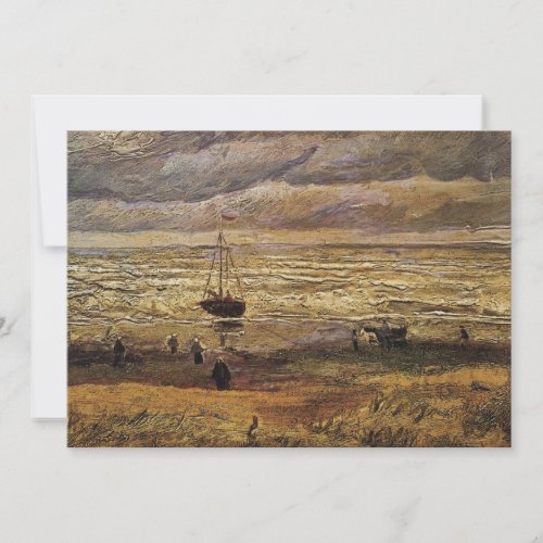 View of Sea at Scheveningen by Vincent van Gogh