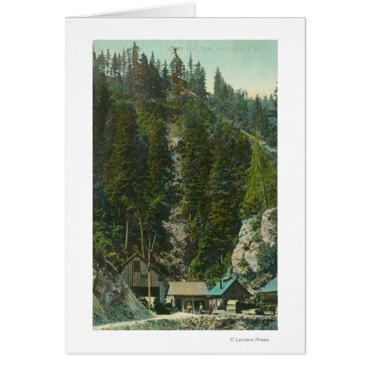 View of Shasta King MineKennett, CA Cards (Front)