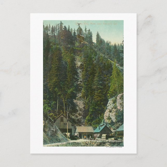 View of Shasta King MineKennett, CA Postcard (Front)