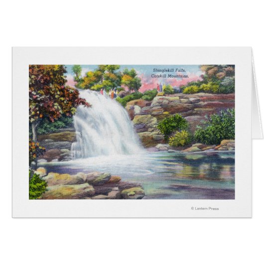 View of Shinglekill Falls Cards (Front Horizontal)