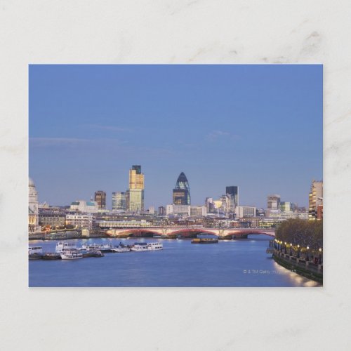 View of Skyline Postcard