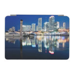View Of Skyline With Reflection In Water, Miami Ipad Mini Cover at Zazzle