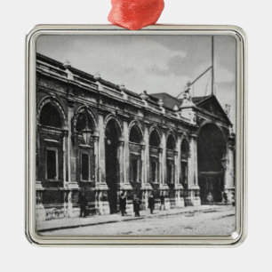 View of Smithfield Meat Market, c.1905 Metal Ornament