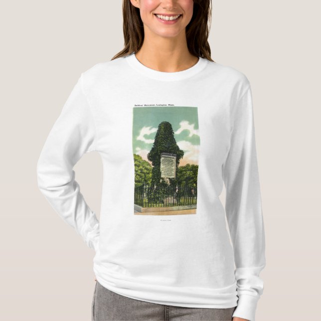 View of Soldiers' Monument T-Shirt (Front)
