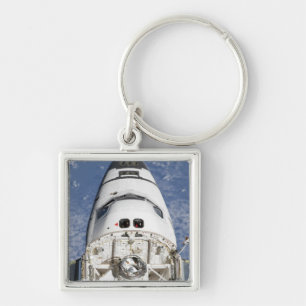 View of space shuttle Endeavour's crew cabin Keychain