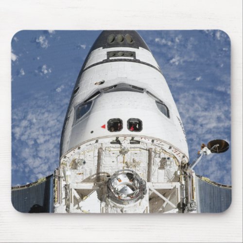 View of space shuttle Endeavours crew cabin Mouse Pad