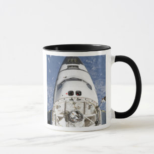 View of space shuttle Endeavour's crew cabin Mug