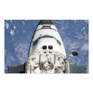 View of space shuttle Endeavour's crew cabin Photo Print