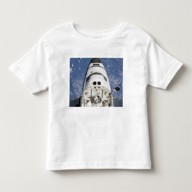 View of space shuttle Endeavour's crew cabin Toddler T-shirt (Front)