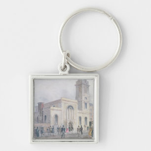 View of St. Bartholomew's Church Keychain