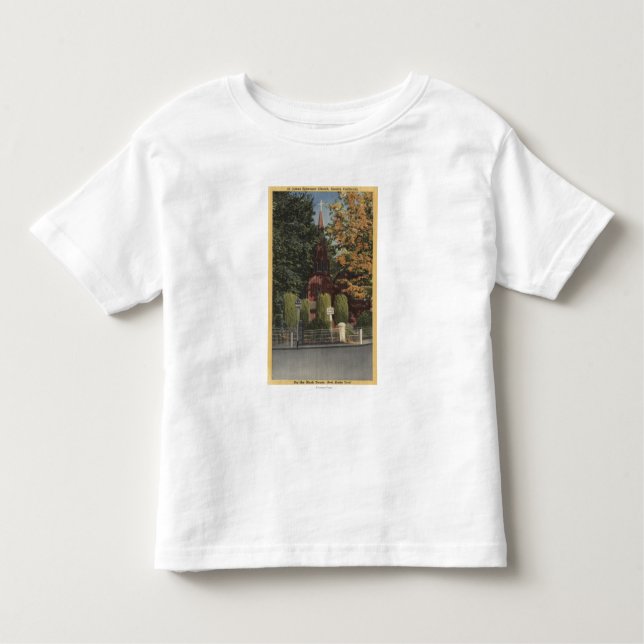 View of St. James Episcopal Church Toddler T-shirt (Front)