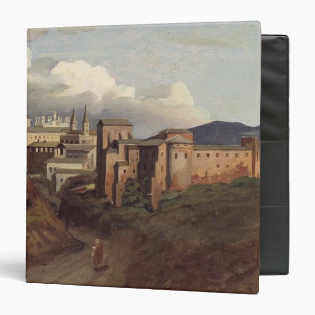 View of St. John Lateran, Rome, 1822 Binder (Front/Inside)