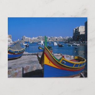 View of St. Julian, Malta Postcard