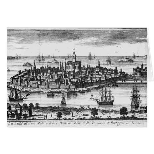 View of St. Malo Cards (Front Horizontal)