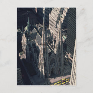 View of St. Patrick's Cathedral Postcard