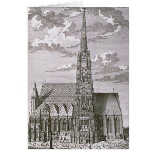View of St. Stephan's Cathedral Cards (Front)