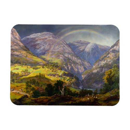 View of Stalheim in Norway Magnet