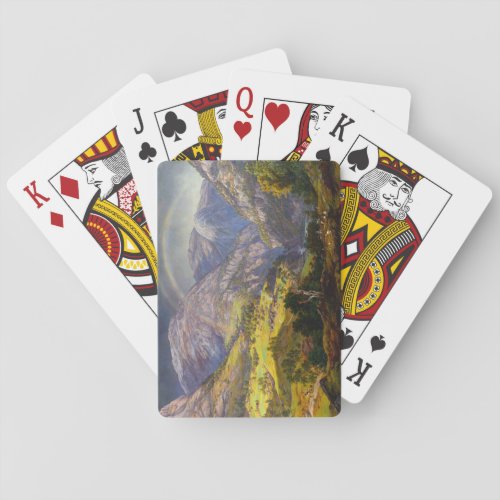 View of Stalheim in Norway Playing Cards