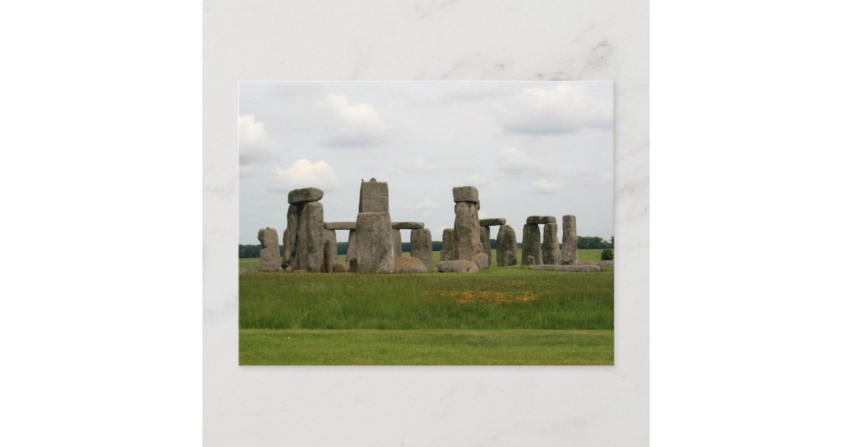 View of Stonehenge Postcard | Zazzle