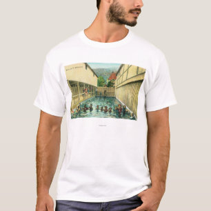 View of Swimmers in the Baths T-Shirt