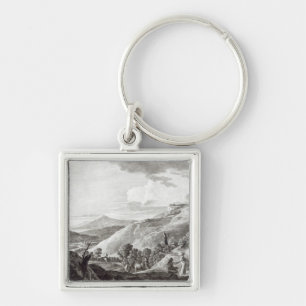 View of Tarquinia and Corneto Keychain