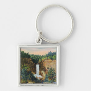 View of Taughannock Falls # 2 Keychain