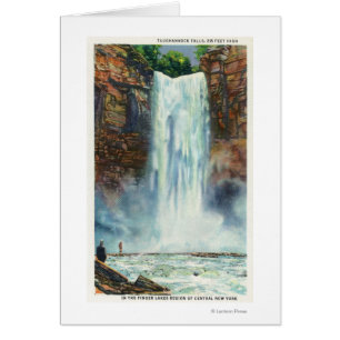 View of Taughannock Falls from the Bottom Cards
