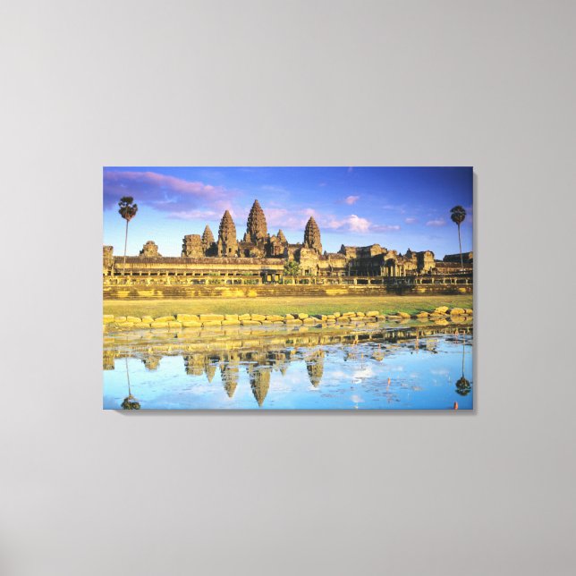 View Of Temple From Front Canvas Print (Front)