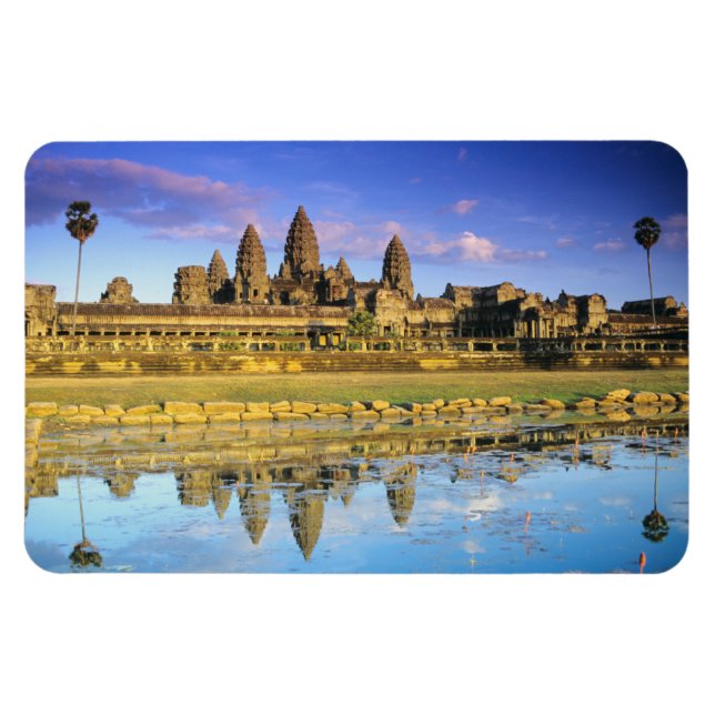 View Of Temple From Front Magnet (Horizontal)