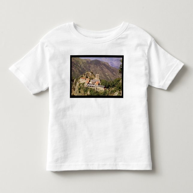 View of the Abbey of St. Martin du Canigou Toddler T-shirt (Front)