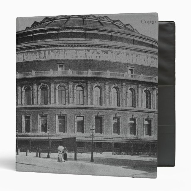 View of the Albert Hall, c.1900 3 Ring Binder (Front/Inside)