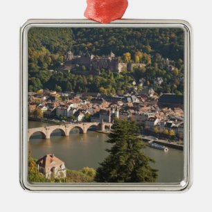 View of the Alte Brucke or Old Bridge Metal Ornament