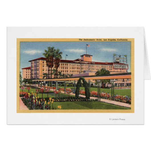 View of the Ambassador Hotel Cards (Front Horizontal)