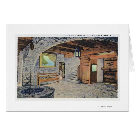 View of the American, British, & French Flags (Front Horizontal)