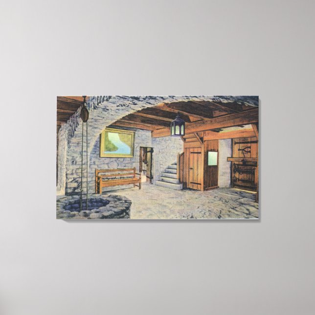 View of the American, British, & French Flags Canvas Print (Front)