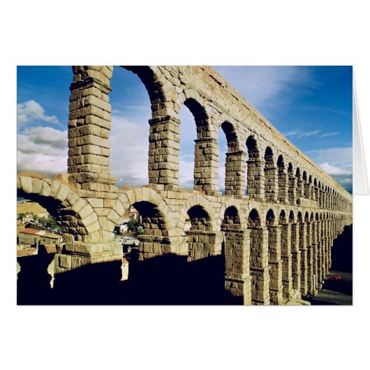 View of the aqueduct cards (Front Horizontal)