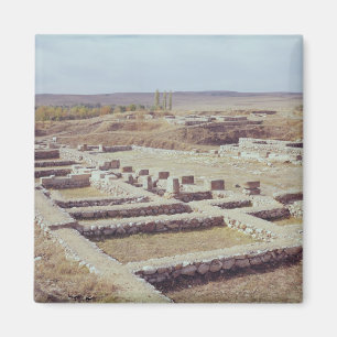View of the archaeological site, 1450-1200 BC Magnet