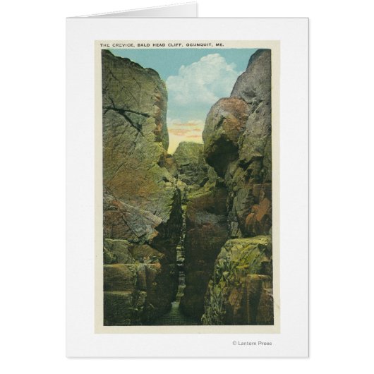 View of the Bald Head Cliff Crevice (Front)