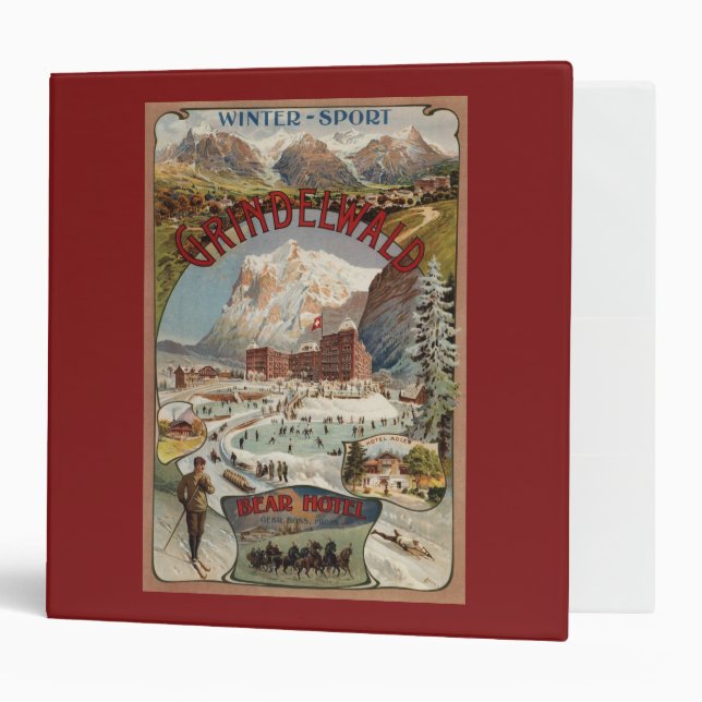 View of the Bear Hotel Promotional Poster Binder (Front/Inside)