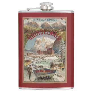 View of the Bear Hotel Promotional Poster Flask