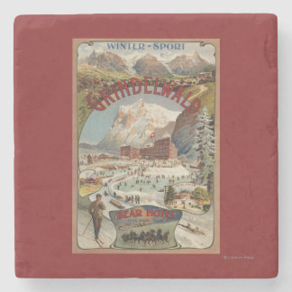 View of the Bear Hotel Promotional Poster Stone Coaster