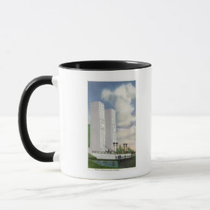 View of the Boat Landing and Pylons Mug