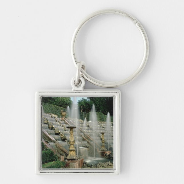 View of the Bosquet des Rocailles, 1680-83 (photo) Keychain (Front)